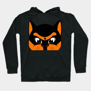 Pop-Up-Pup - Orange Landing Strip Hoodie